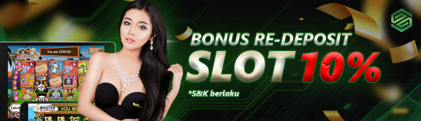 BONUS DEPOSIT HARIAN SLOT 10%