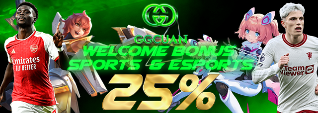 WELCOME BONUS SPORTS 25%