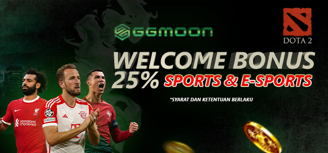 WELCOME BONUS SPORTS 25%